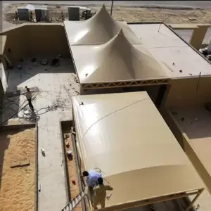 0013 شبوك ساندوتش بانل مظلات سواتر | مظلات