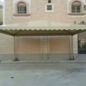 0044 شبوك ساندوتش بانل مظلات سواتر | مظلات