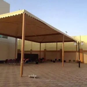 0046 شبوك ساندوتش بانل مظلات سواتر | مظلات