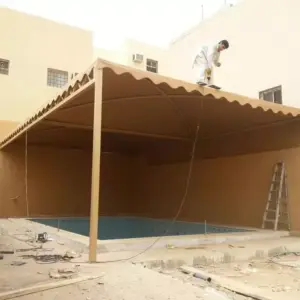 0053 شبوك ساندوتش بانل مظلات سواتر | مظلات