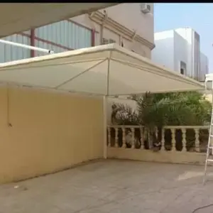 0054 شبوك ساندوتش بانل مظلات سواتر | مظلات