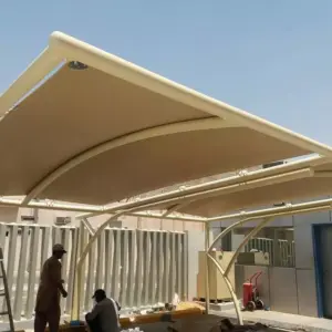 0057 شبوك ساندوتش بانل مظلات سواتر | مظلات