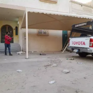 0078 شبوك ساندوتش بانل مظلات سواتر | مظلات