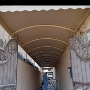 0080 شبوك ساندوتش بانل مظلات سواتر | مظلات