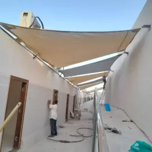 0085 شبوك ساندوتش بانل مظلات سواتر | مظلات