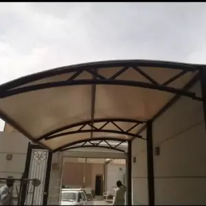 0100 شبوك ساندوتش بانل مظلات سواتر | مظلات