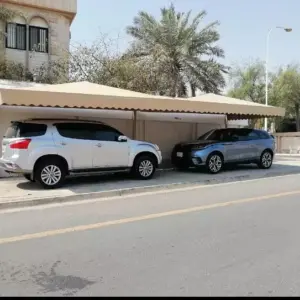 0158 شبوك ساندوتش بانل مظلات سواتر | مظلات سيارات