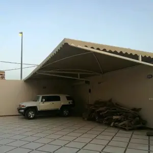 0160 شبوك ساندوتش بانل مظلات سواتر | مظلات سيارات