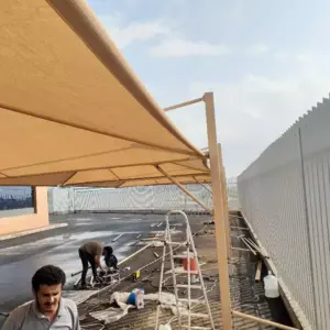 0174 شبوك ساندوتش بانل مظلات سواتر | مظلات سيارات