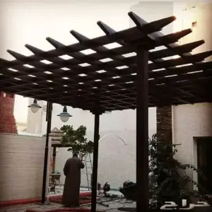 0260 شبوك ساندوتش بانل مظلات سواتر | برجولات