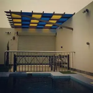 0261 شبوك ساندوتش بانل مظلات سواتر | برجولات