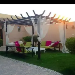 0265 شبوك ساندوتش بانل مظلات سواتر | برجولات