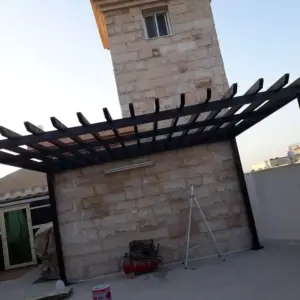 0278 شبوك ساندوتش بانل مظلات سواتر | برجولات