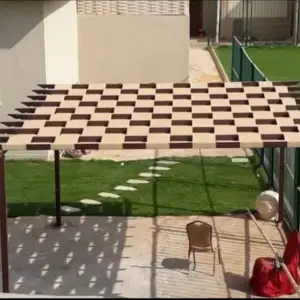 0284 شبوك ساندوتش بانل مظلات سواتر | برجولات