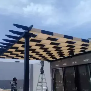 0291 شبوك ساندوتش بانل مظلات سواتر | برجولات
