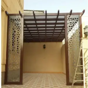 0296 شبوك ساندوتش بانل مظلات سواتر | برجولات