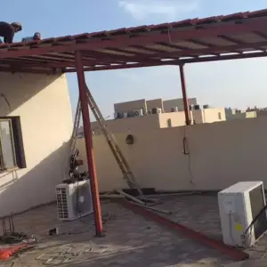 0297 شبوك ساندوتش بانل مظلات سواتر | برجولات