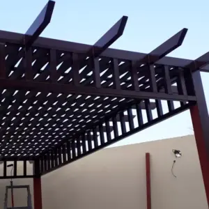 0311 شبوك ساندوتش بانل مظلات سواتر | برجولات