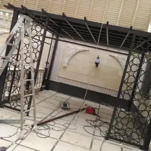 0312 شبوك ساندوتش بانل مظلات سواتر | برجولات