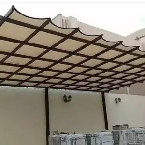 0313 شبوك ساندوتش بانل مظلات سواتر | برجولات