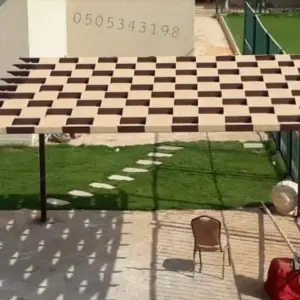 0314 شبوك ساندوتش بانل مظلات سواتر | برجولات