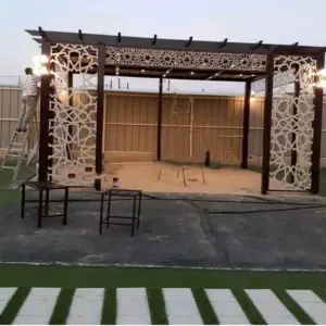 0345 شبوك ساندوتش بانل مظلات سواتر | برجولات
