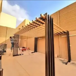 0378 شبوك ساندوتش بانل مظلات سواتر | برجولات