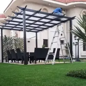 0394 شبوك ساندوتش بانل مظلات سواتر | برجولات