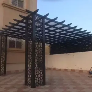 0408 شبوك ساندوتش بانل مظلات سواتر | برجولات