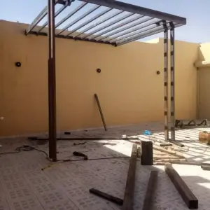 0417 شبوك ساندوتش بانل مظلات سواتر | برجولات