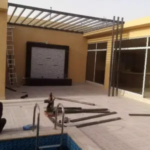 0419 شبوك ساندوتش بانل مظلات سواتر | برجولات