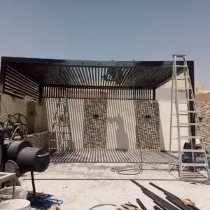 0420 شبوك ساندوتش بانل مظلات سواتر | برجولات