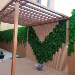 0622 شبوك ساندوتش بانل مظلات سواتر | تنسيق حدائق