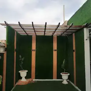 0632 شبوك ساندوتش بانل مظلات سواتر | تنسيق حدائق