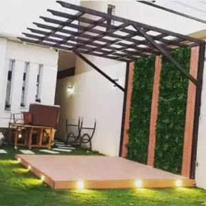 0634 شبوك ساندوتش بانل مظلات سواتر | تنسيق حدائق