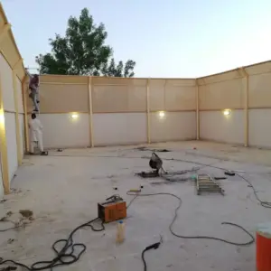 شبوك ساندوتش بانل مظلات سواتر | سواتر