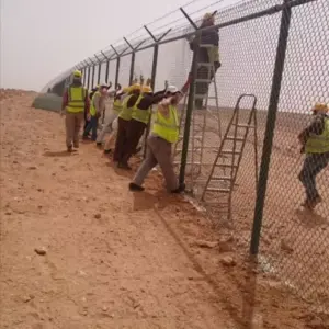 شبوك ساندوتش بانل مظلات سواتر | شبوك