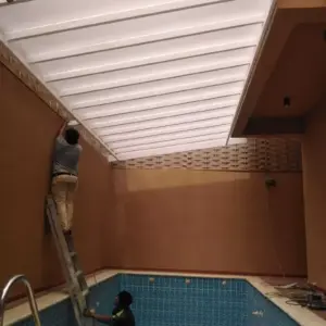 0232 شبوك ساندوتش بانل مظلات سواتر | مظلات مسابح