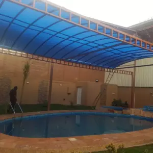0233 شبوك ساندوتش بانل مظلات سواتر | مظلات مسابح