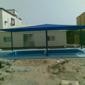 0235 شبوك ساندوتش بانل مظلات سواتر | مظلات مسابح