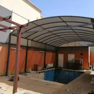 0245 شبوك ساندوتش بانل مظلات سواتر | مظلات مسابح